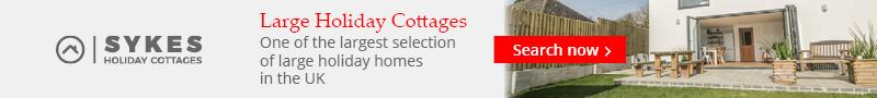 Tlarge holiday cottages from Sykes Cottages
