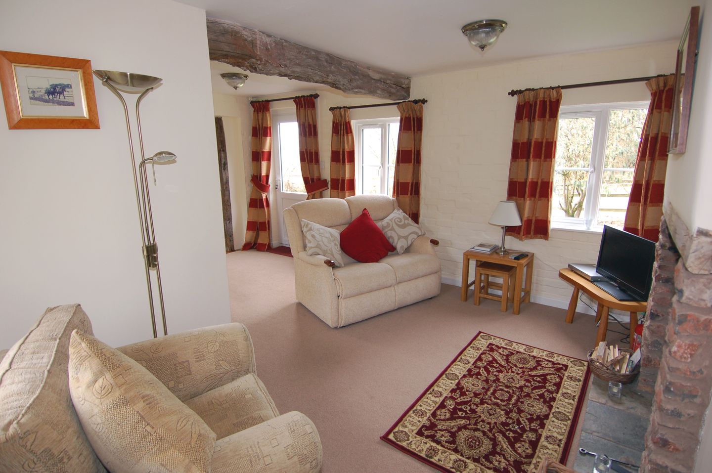 Annas Cottage Shillingford Sofas In Lounge