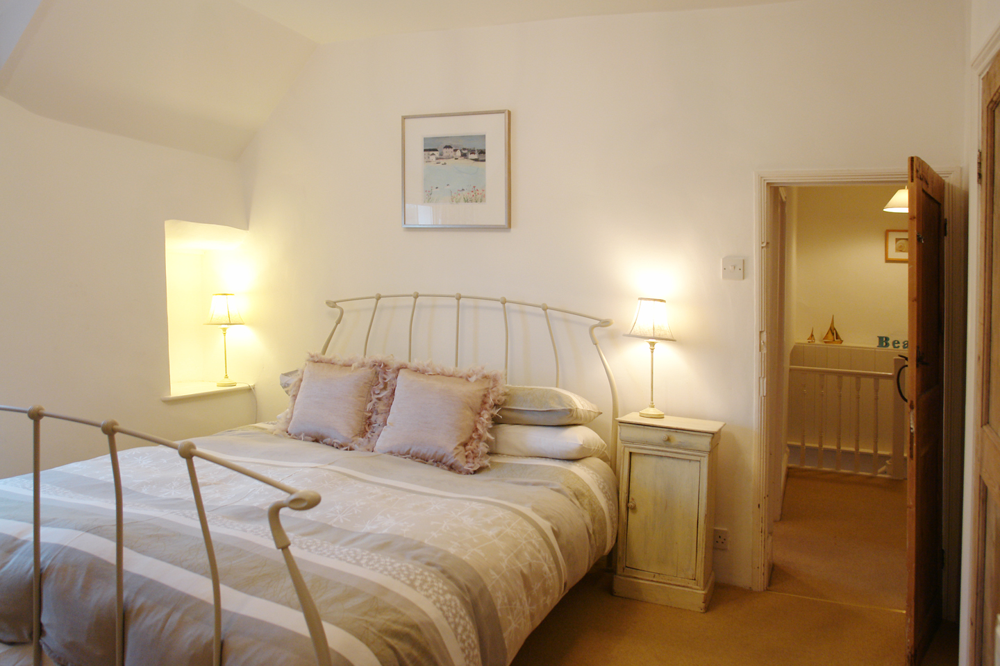 April Cottage Coverack Master Double Bedroom