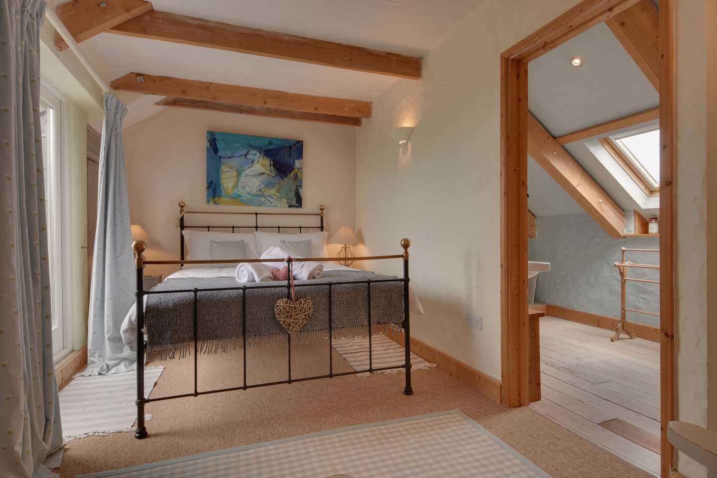 Barn Cottage Trelights Double Bedroom With Ensuite