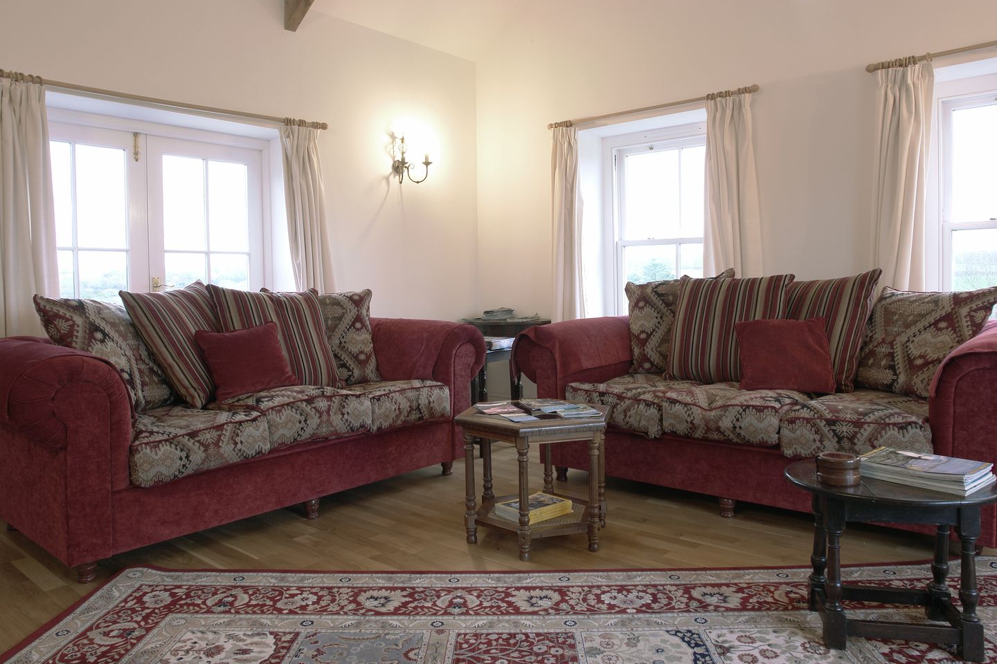 Clock Cottage Fraddam Sofas In Lounge