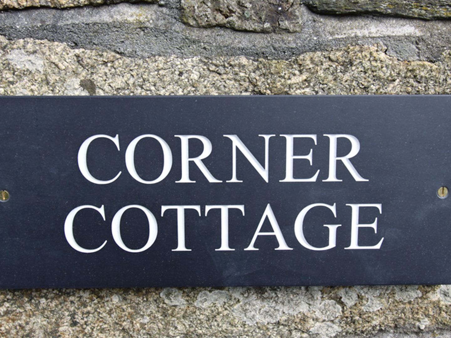 Corner Cottage Trelights House Sign