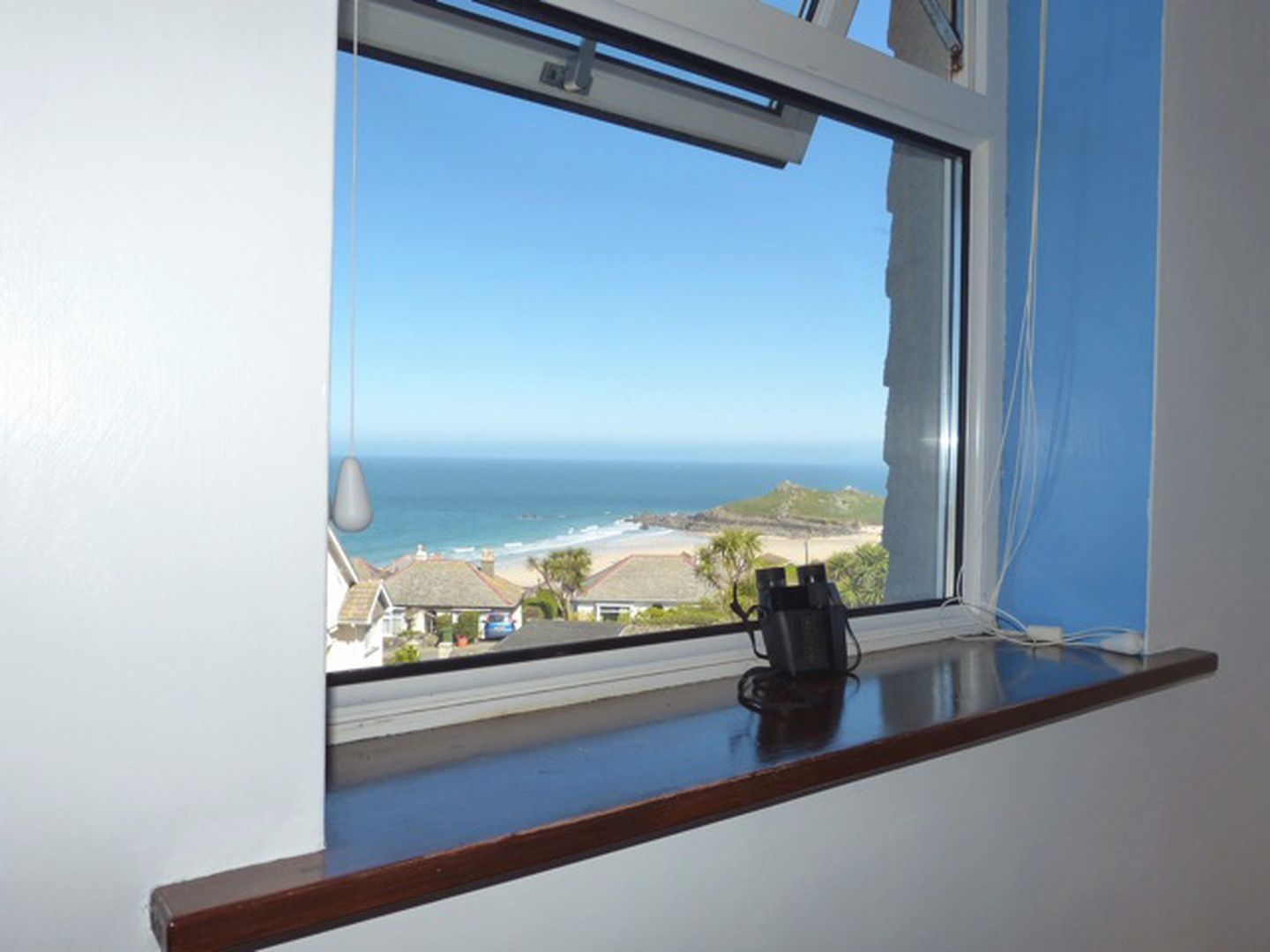 Dolphins St Ives Bedroom View To Sea