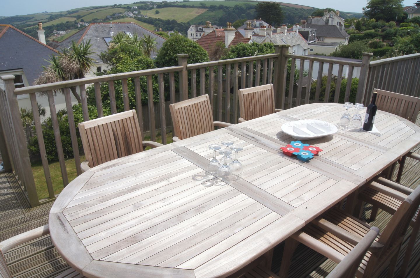 Firm Anchor Salcombe Patio With View