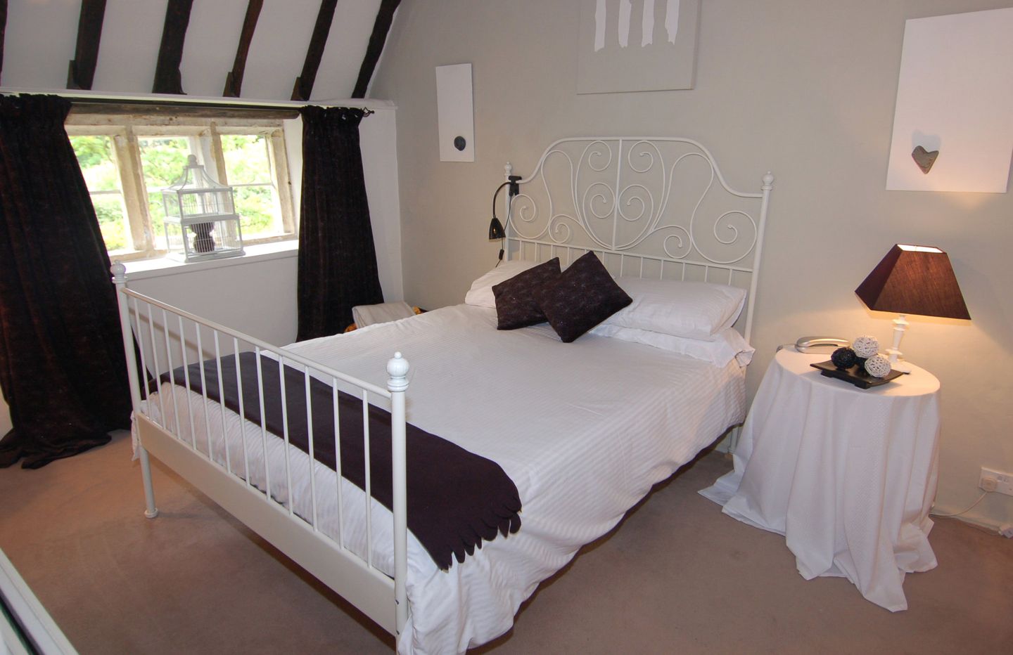 Higher House Farm Branscombe Double Bedroom
