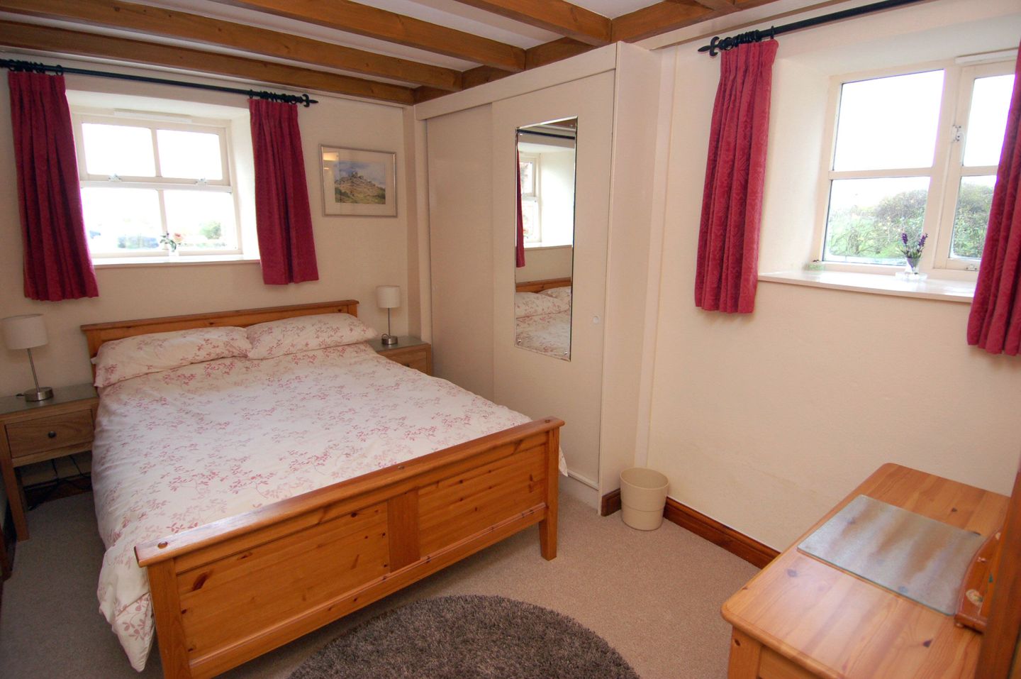 Higher Yelland Cottage Whimple Double Bed