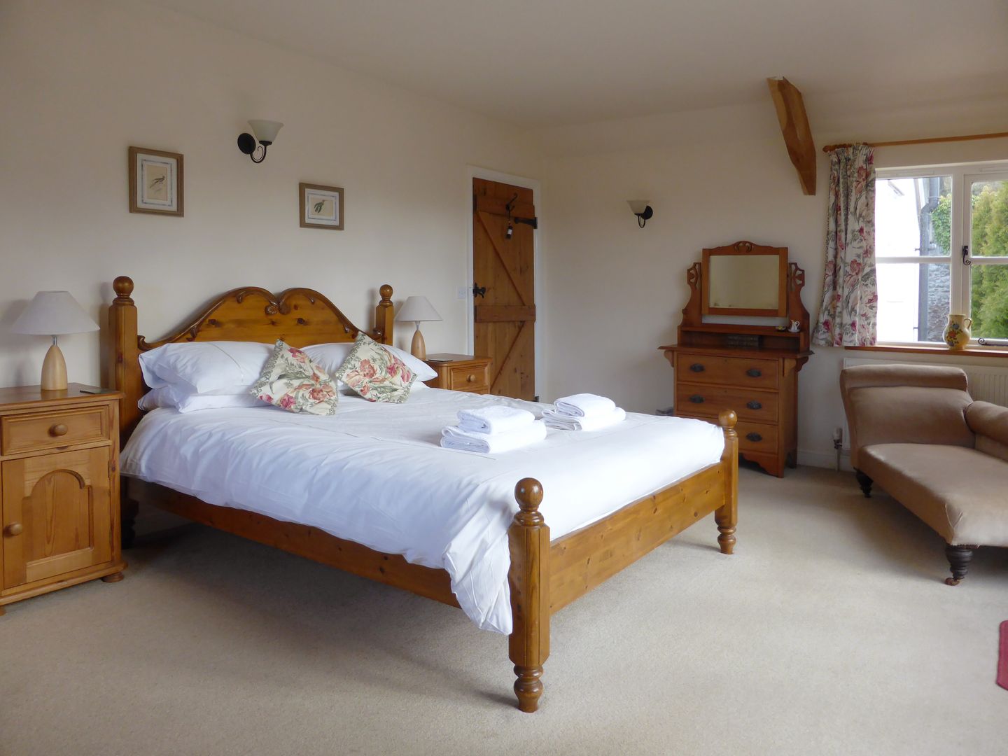 Lower Cowley Farmhouse Bedroom