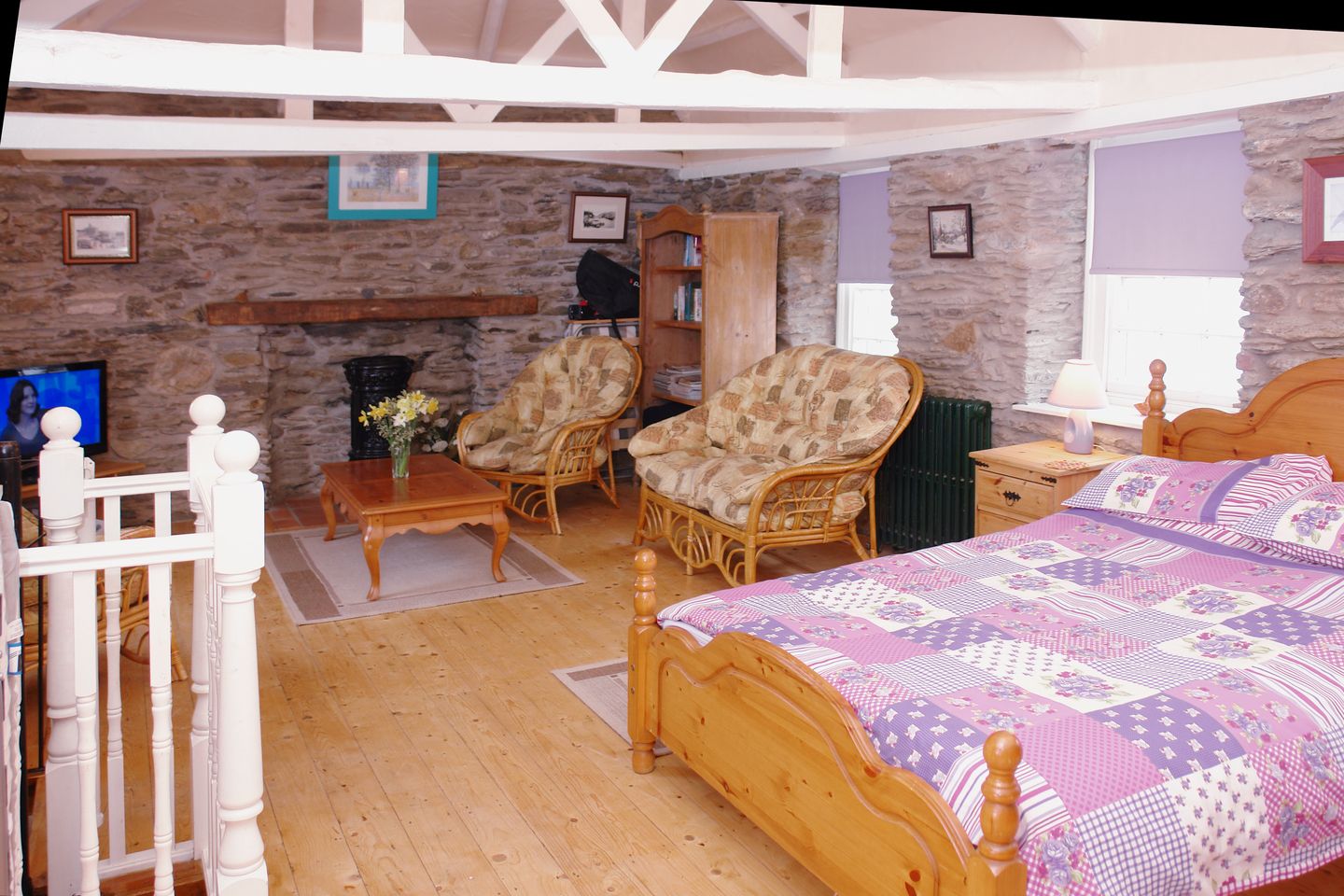 Mermaid Cottage Gorran Haven Double Bedroom