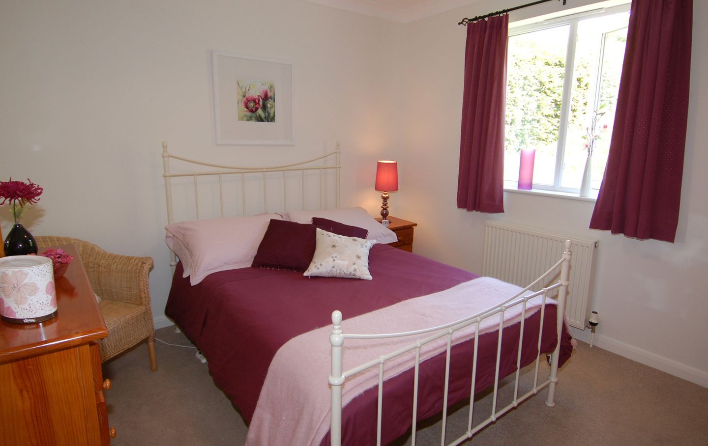 Moonrakers Holiday Cottage Ruan Lanihorne Double Bedroom