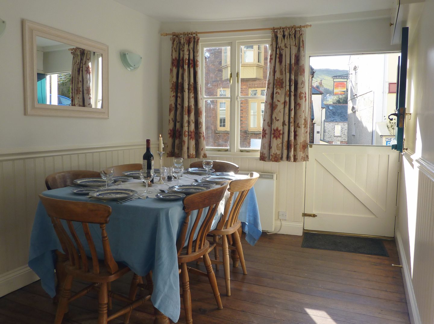 Penlee Narrows Dining Room With Stable Doors