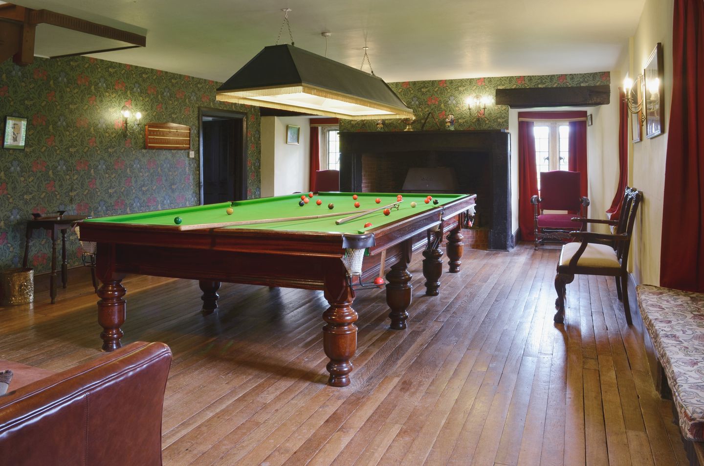 Sheafhayne Manor Yarcombe Snooker Room