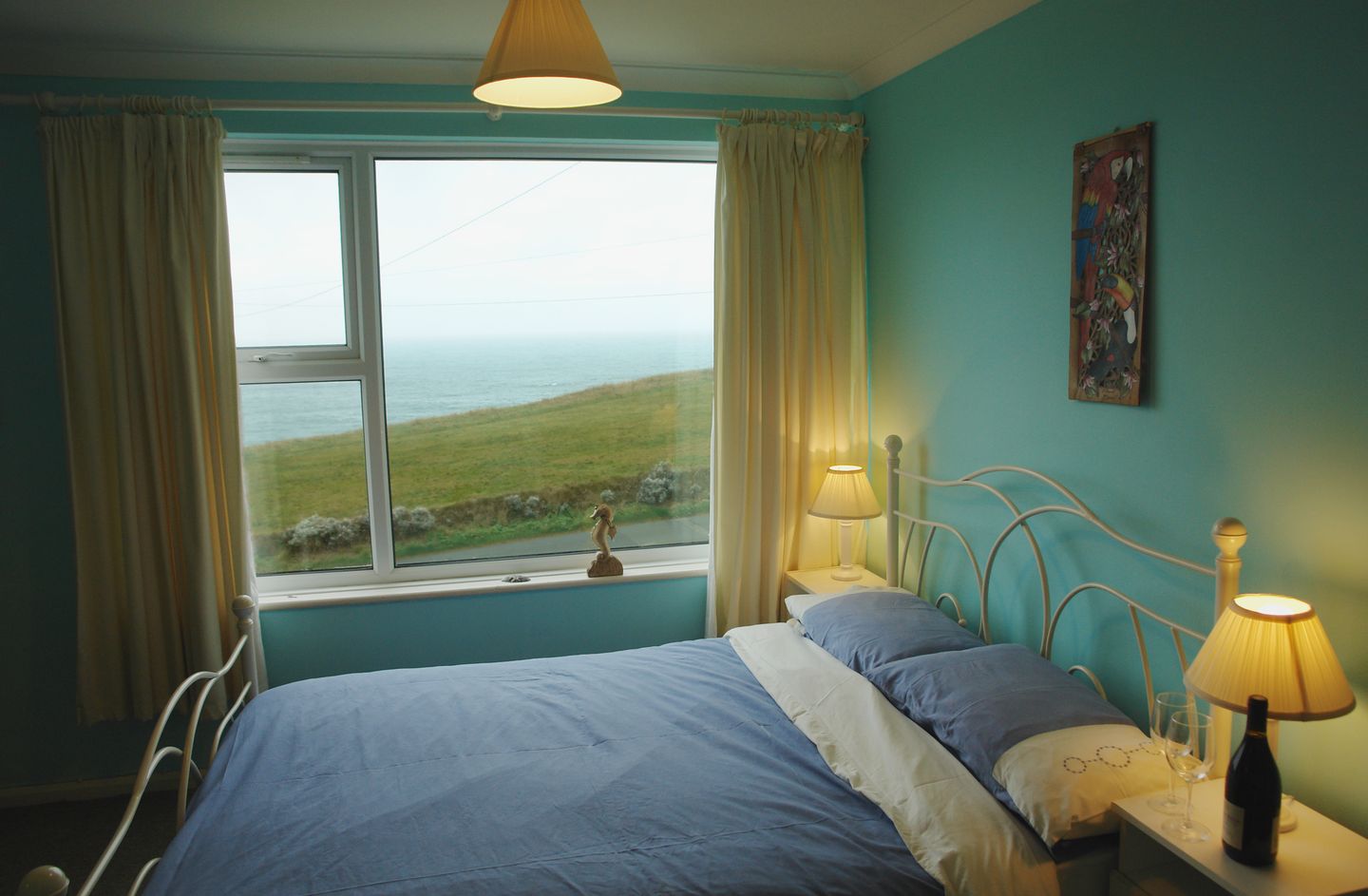 Spindrift No 3 Newquay Double Bedroom