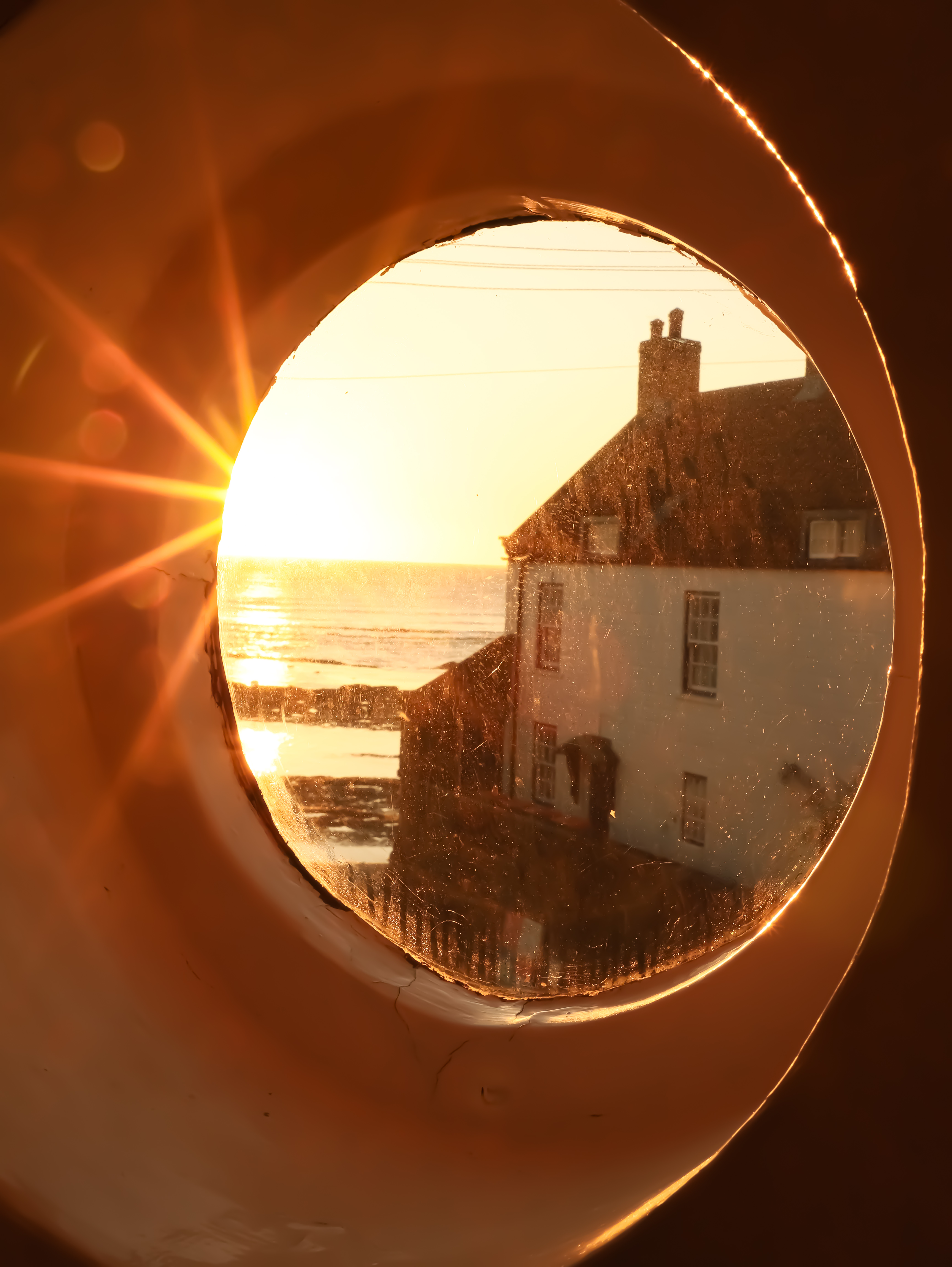 Sunriseviewfromdockcottagerobinhoodsbay