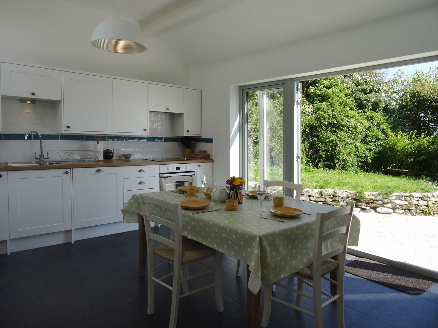 The Studio Rinsey Cove Holiday Kitchen