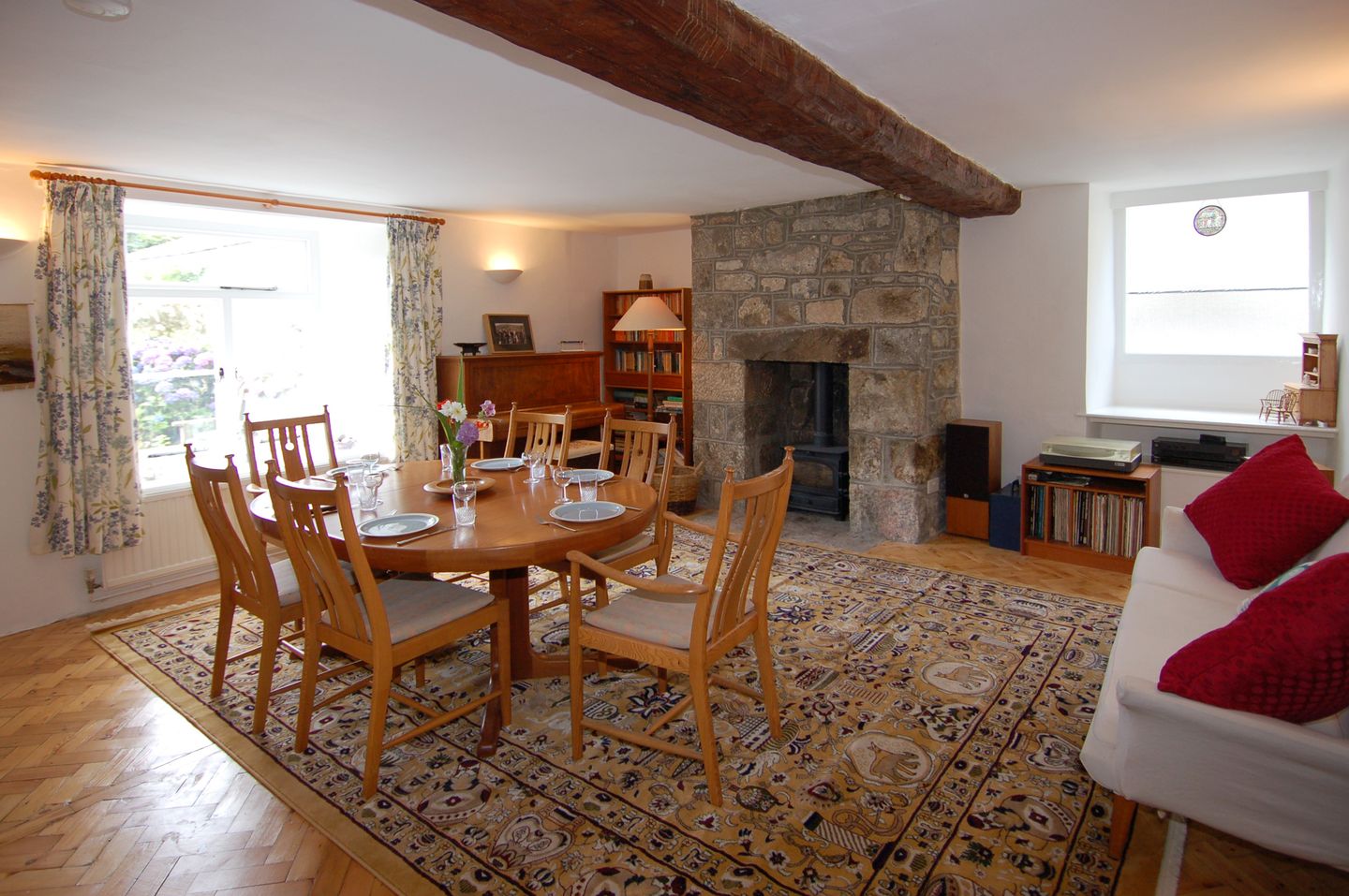 Thorn Cottage Chagford Dining Area