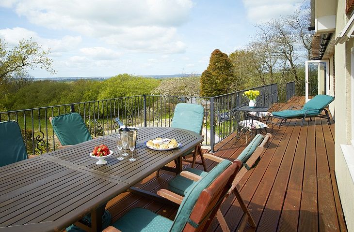 Underwood House East Knoyle Balcony