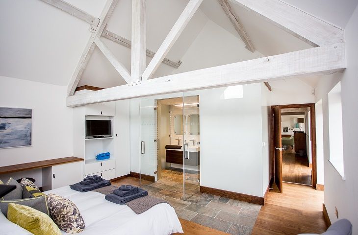 Wassell Barn Craven Arms Luxury Bedroom