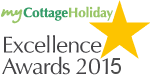MyCottageHoliday.co.uk Excellence Awards 2015